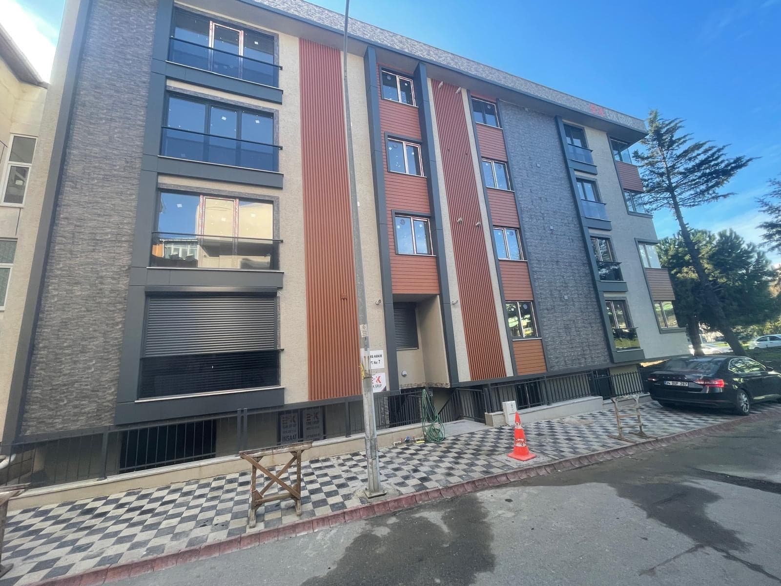 ERK Grup İnşaat tarafından tamamlanan çağdaş İstanbul konut projesi